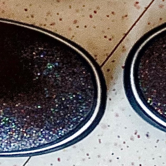 Vans Size 10 Men’s Glitter Shoes Sneaker Skater Pride Love Sparkle Purple Shiny! - Picture 2 of 4